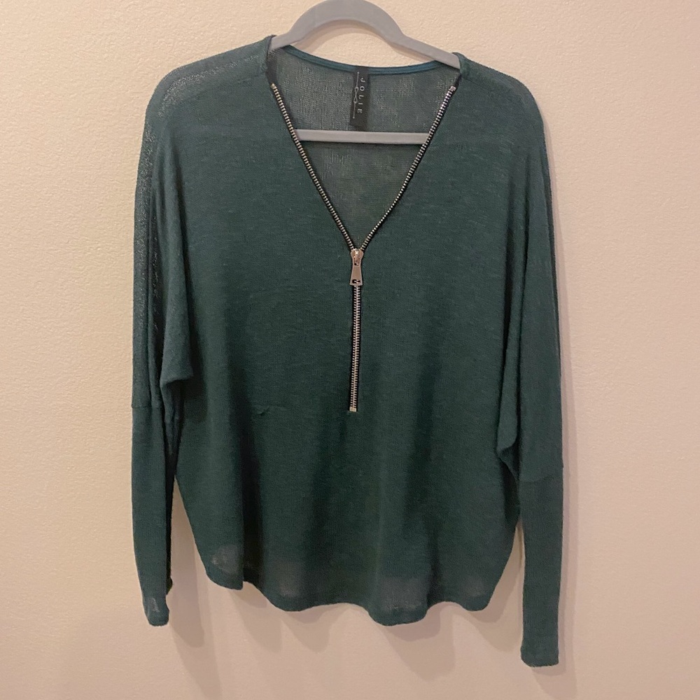 Jolie Zip Sweater
